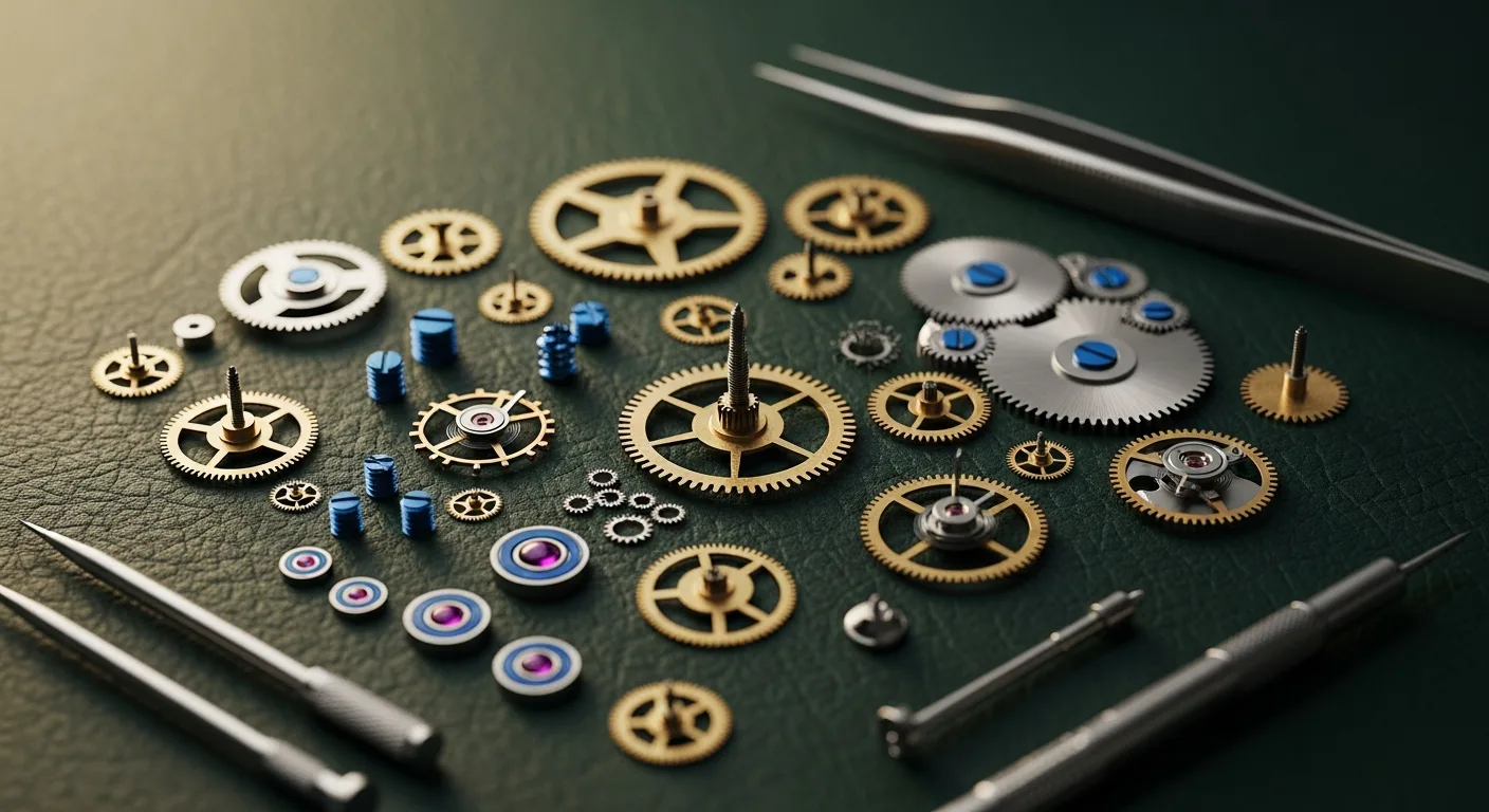 Watch parts and tools